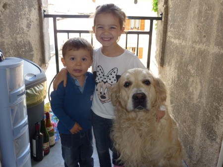Benjamin, Mélodie et Aiko : trop beaux mes chouchous !